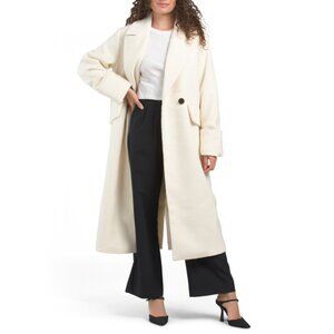 NVLT Winter White Retro Oversized Coat